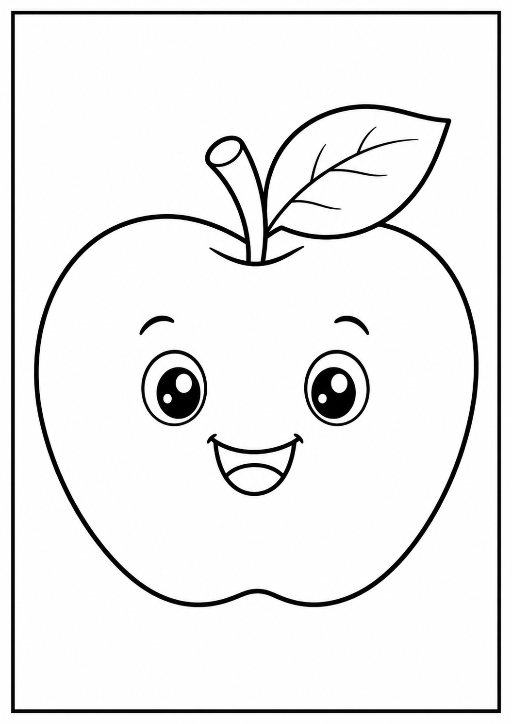 Codex Apple Coloring Page