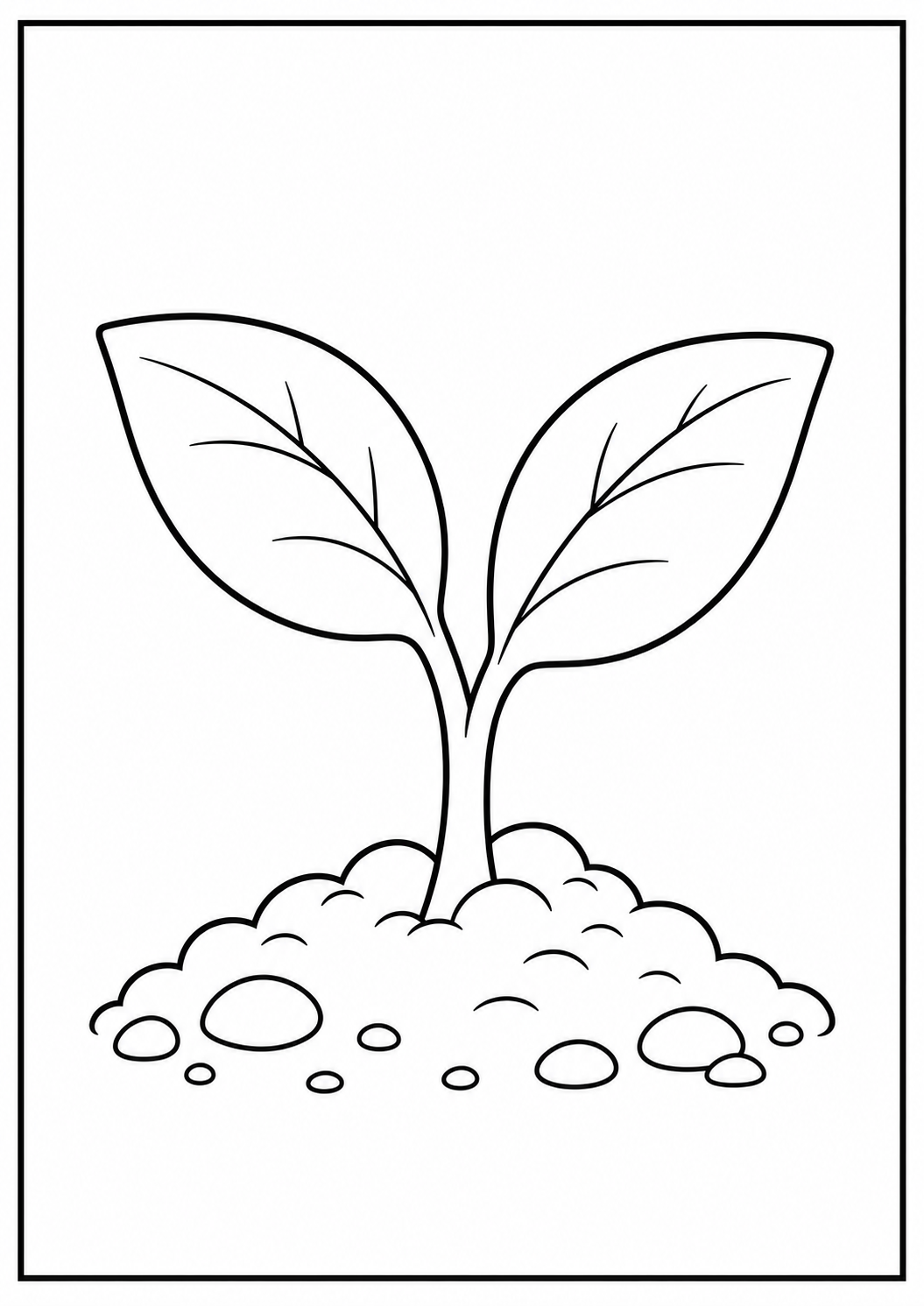 Codex Leafy Sprout Coloring Page