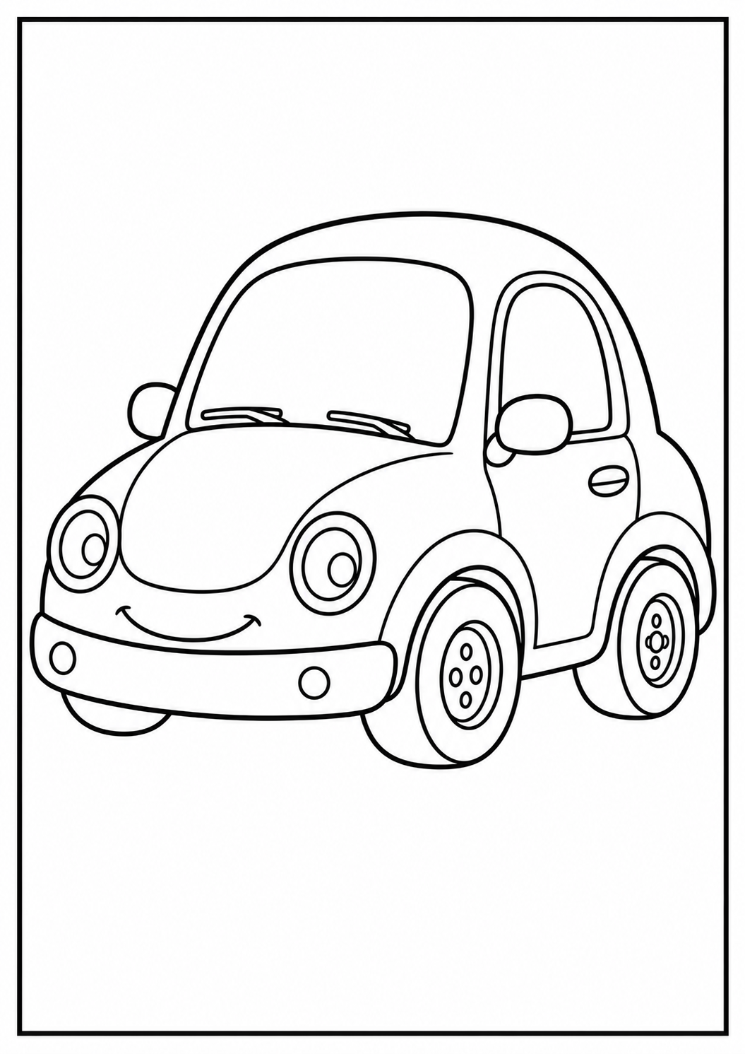 Codex Car Coloring Page